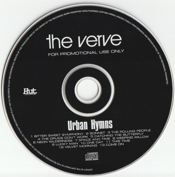 The Verve : Urban Hymns (CD, Album, Promo, Boo)