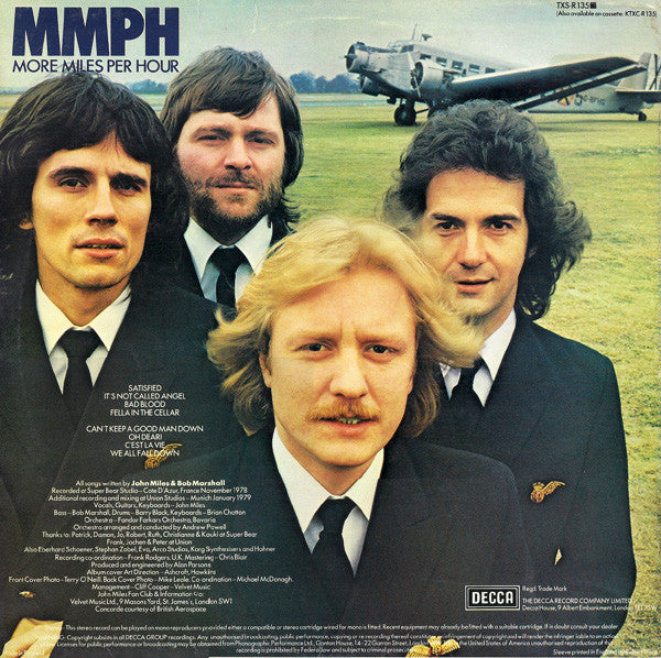 John Miles : MMPH - More Miles Per Hour (LP, Album)