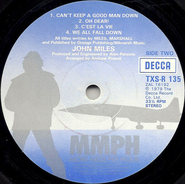 John Miles : MMPH - More Miles Per Hour (LP, Album)