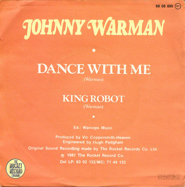 Johnny Warman : Dance With Me (7", Single)