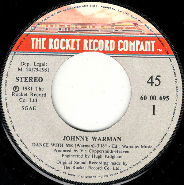 Johnny Warman : Dance With Me (7", Single)