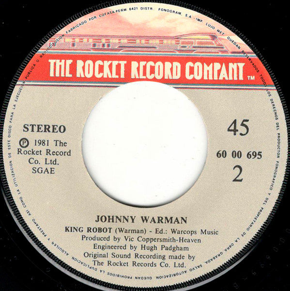 Johnny Warman : Dance With Me (7", Single)