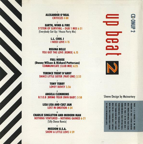 Various : Up Beat 2 (CD, Comp)