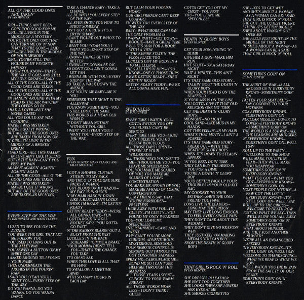 Ian Hunter : All Of The Good Ones Are Taken (LP, Album)