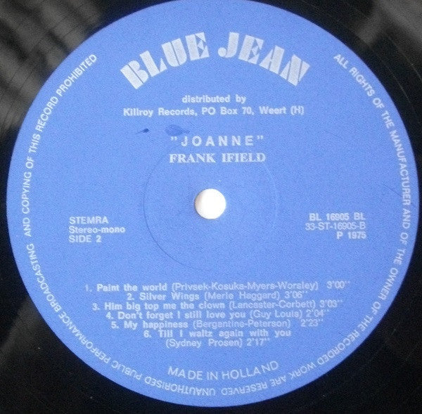 Frank Ifield : Joanne (LP, Album)