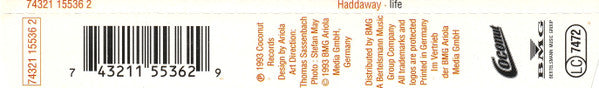 Haddaway : Life (CD, Maxi)