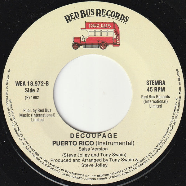 Decoupage : Puerto Rico (7", Single)