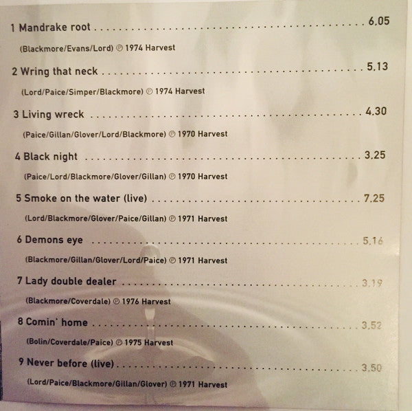 Deep Purple : The Collection (CD, Comp, DOC)