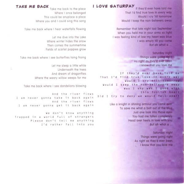 Erasure : I Say I Say I Say (CD, Album)