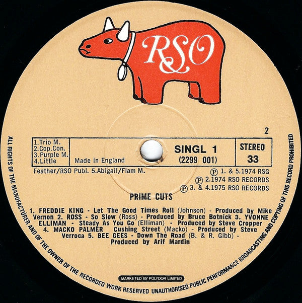 Various : RSO Prime Cuts (10", Comp)