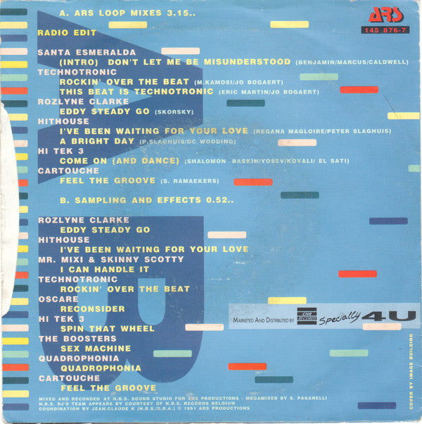 Various : Non-Stop Loop Mix (7", Single)