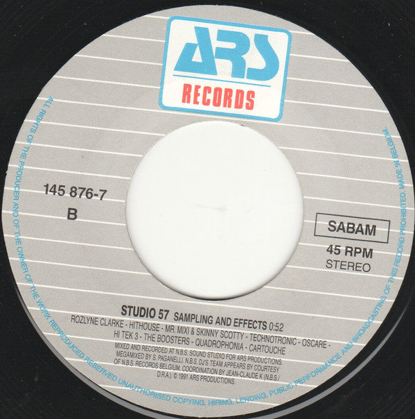 Various : Non-Stop Loop Mix (7", Single)