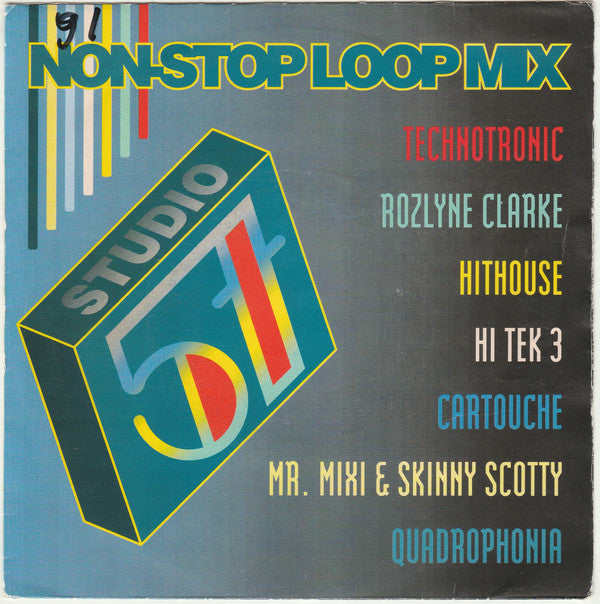 Various : Non-Stop Loop Mix (7", Single)