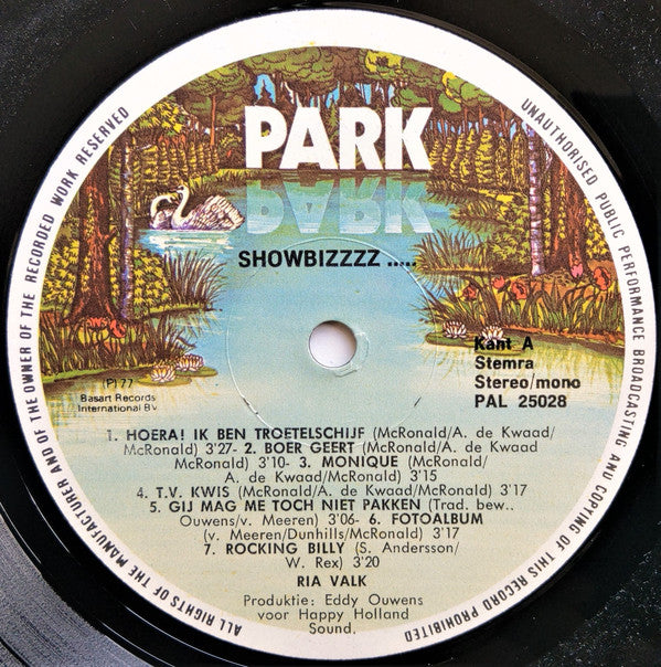 Ria Valk : Showbizzz (LP)