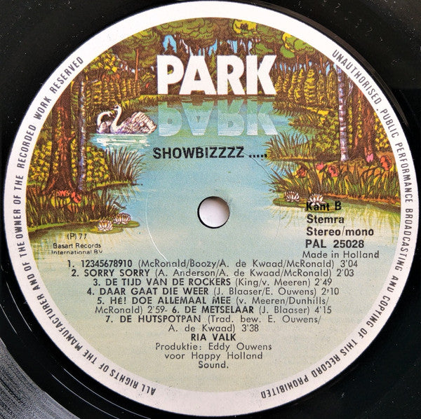 Ria Valk : Showbizzz (LP)