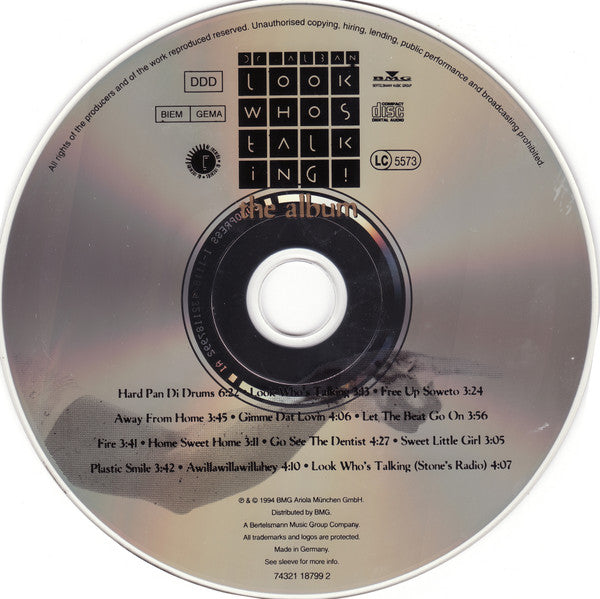 Dr. Alban : Look Whos Talking! (The Album) (CD, Album)