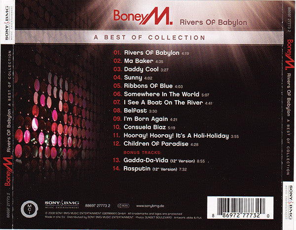Boney M. : Rivers Of Babylon (A Best Of Collection) (CD, Comp)