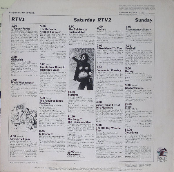 Eric Idle and Neil Innes (Featuring) Fatso (8) : The Rutland Weekend Song Book (LP, Album)