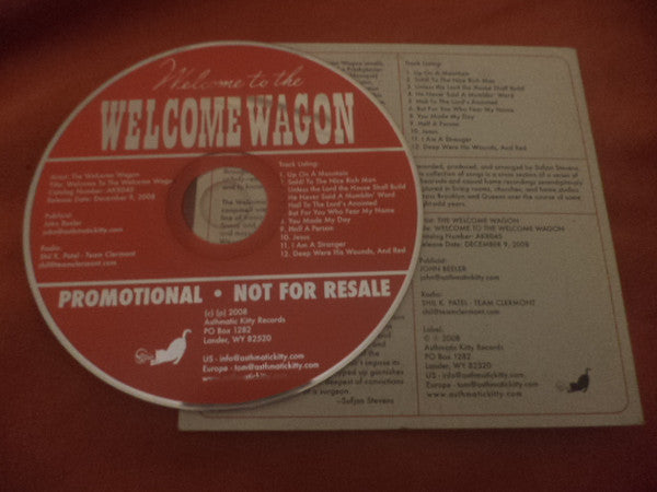 The Welcome Wagon : Welcome To The Welcome Wagon (CD, Album, Promo)