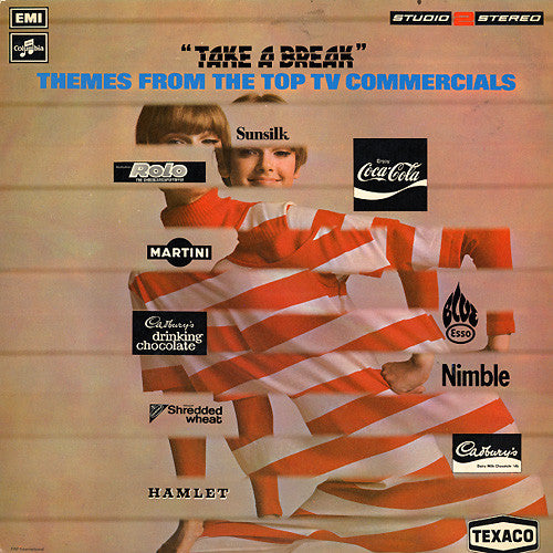 The Robert James Orchestra : "Take A Break" - Themes From The Top TV Commercials (LP, Album)