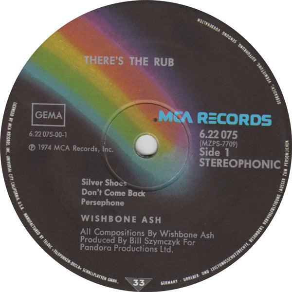 Wishbone Ash : There's The Rub (LP, Album)
