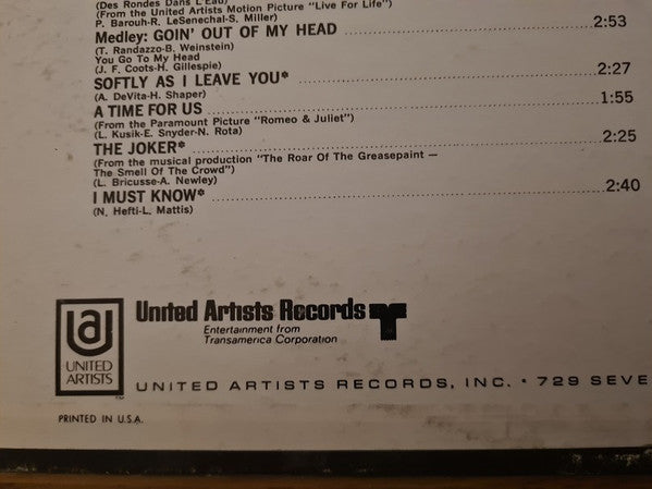 Shirley Bassey : This Is My Life (LP)