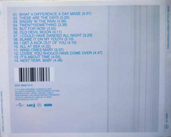 Jamie Cullum : Twentysomething (CD, Album, Uni)