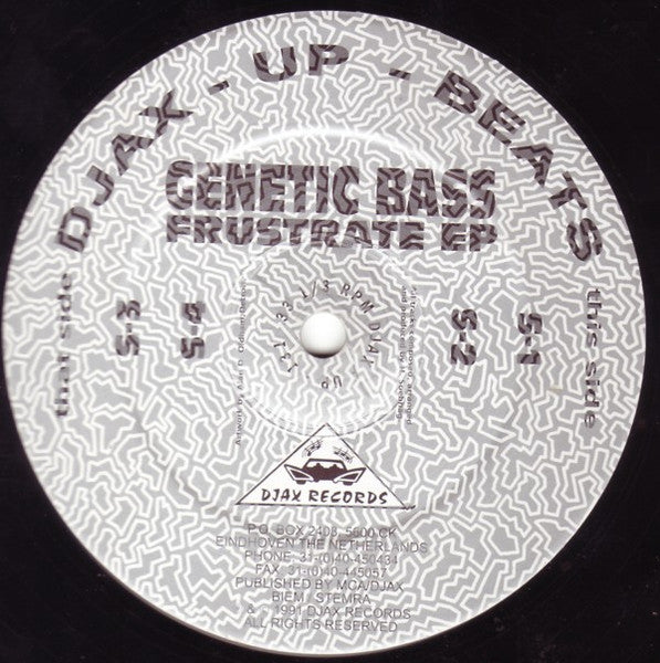 Genetic Bass : Frustrate EP (12", EP)