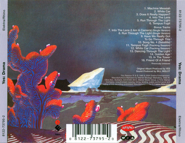 Yes : Drama (CD, Album, RE, RM, Cin)