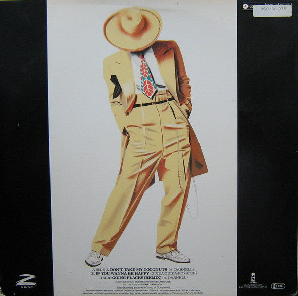 Kid Creole And The Coconuts : Don't Take My Coconuts (12", Maxi, P/Mixed)