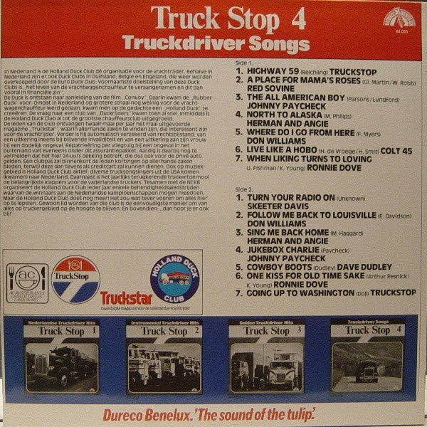 Various : Truck Stop 4 - Truckdriver Songs (LP, Comp)