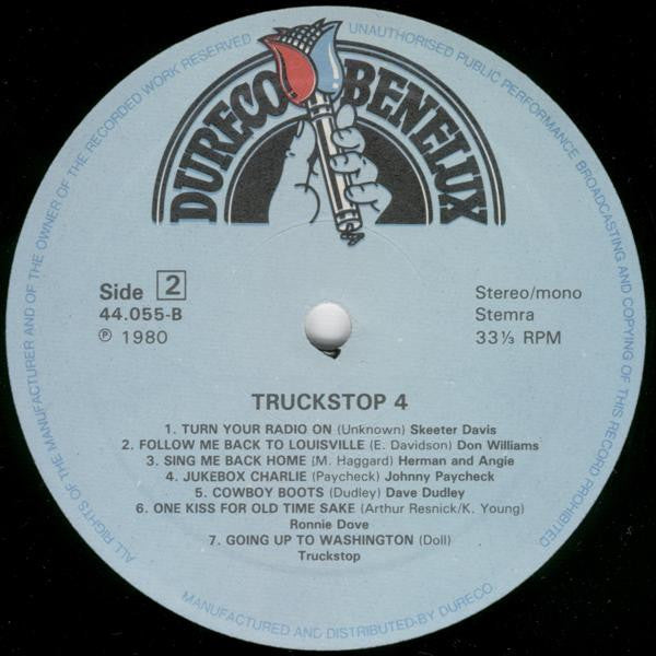 Various : Truck Stop 4 - Truckdriver Songs (LP, Comp)