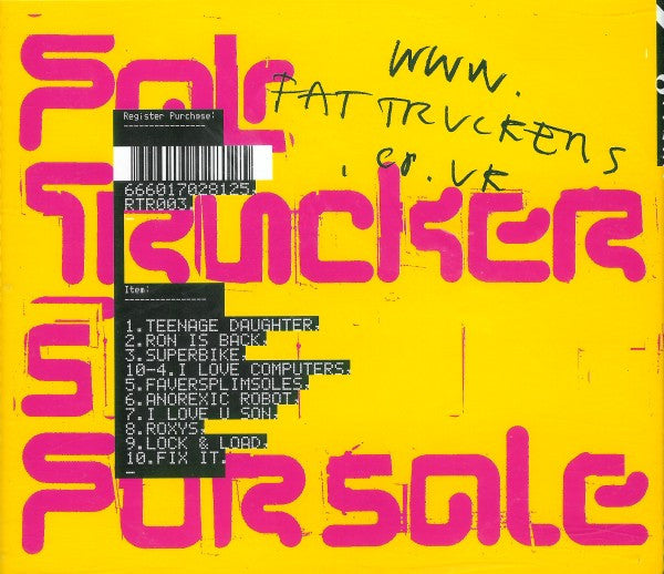 Fat Truckers : The First Fat Truckers Album Is For Sale (CD, Album)
