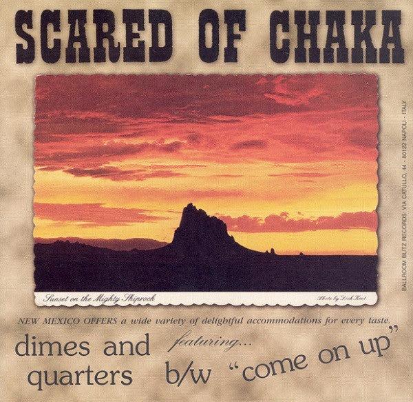The Real Swinger / Scared Of Chaka : The Real Swinger / Scared Of Chaka (7")