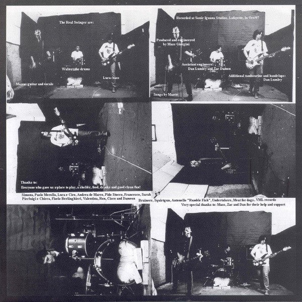 The Real Swinger / Scared Of Chaka : The Real Swinger / Scared Of Chaka (7")