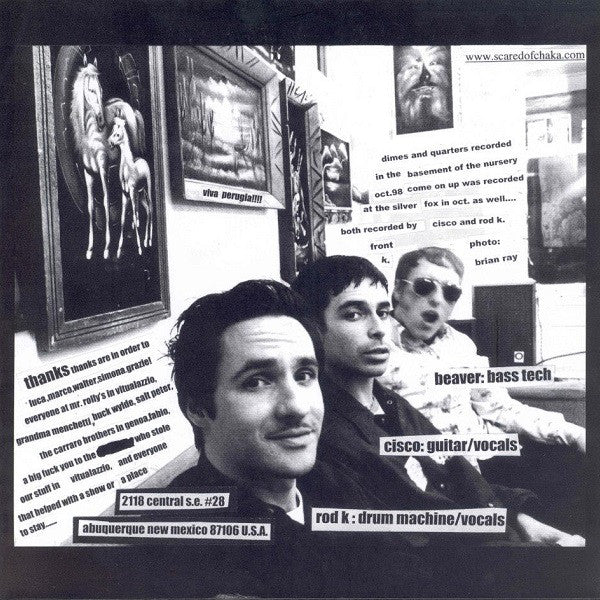 The Real Swinger / Scared Of Chaka : The Real Swinger / Scared Of Chaka (7")