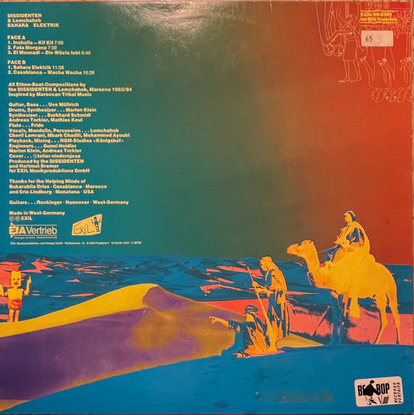 Dissidenten + Lemchaheb : Sahara Electric (LP, Album, RP)
