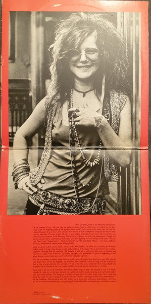 Janis Joplin : Joplin In Concert (2xLP, Album, Ora)
