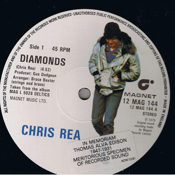 Chris Rea : Diamonds (12", Single)
