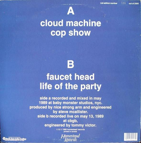 Nice Strong Arm : Cloud Machine E.P. (12", Ltd, Num, Pur)