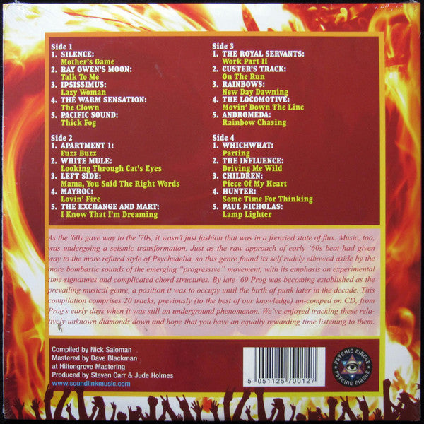 Various : Lovin' Fire (20 Obscure Gems From The UK And Europe) (2xLP, Comp)