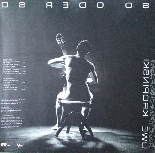 Uwe Kropinski : So Oder So (LP, Album)