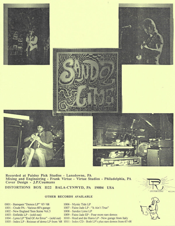 Sandoz Lime : Sandoz Lime (LP)