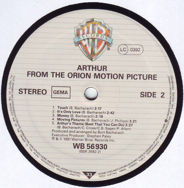 Various : Arthur - The Album (LP, Album)