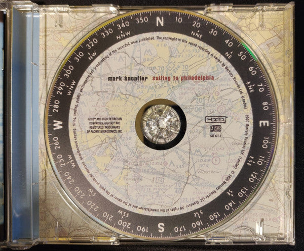 Mark Knopfler : Sailing To Philadelphia (HDCD, Album, RP)