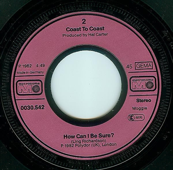 Coast To Coast : The Bell (7", Single)