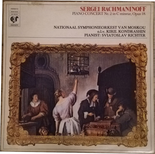 Sergei Vasilyevich Rachmaninoff - Moscow State Symphony Orchestra O.L.V. Kiril Kondrashin Pianist: Sviatoslav Richter : Piano Concert Nr. 2 In C Mineur, Opus 18 (LP)
