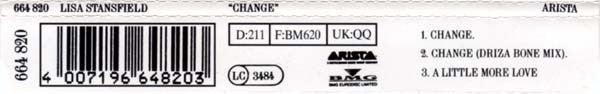 Lisa Stansfield : Change (CD, Maxi)