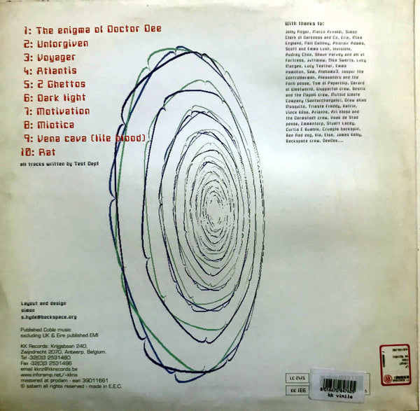 Test Dept. : Tactics For Evolution (2xLP, Album)