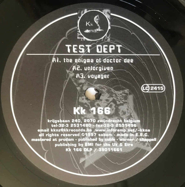 Test Dept. : Tactics For Evolution (2xLP, Album)